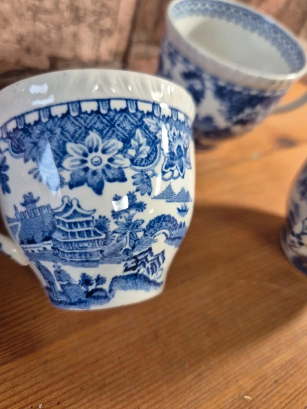 Vintage Woods China Teacups x 3