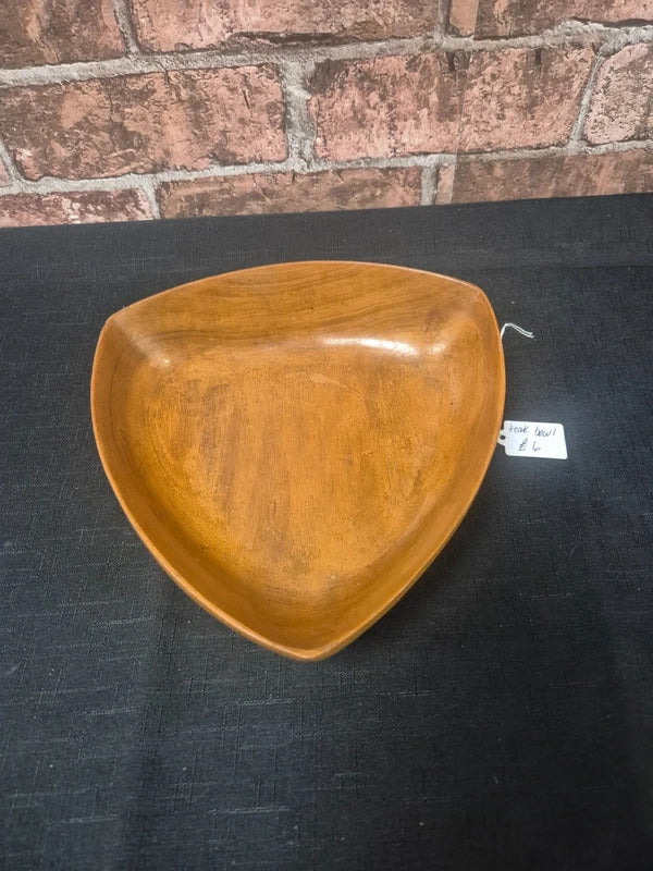 Teak bowl