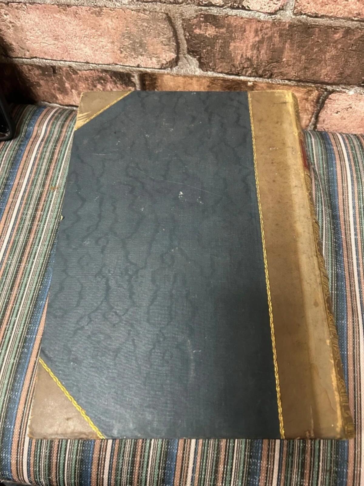 Romans Nationaux 1867 Hardcover Vintage Book