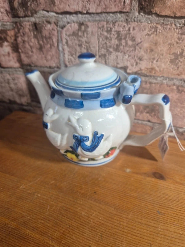 Vintage farmhouse teapot