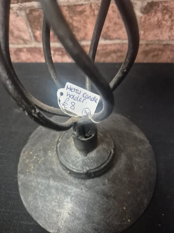 Metal candlestick