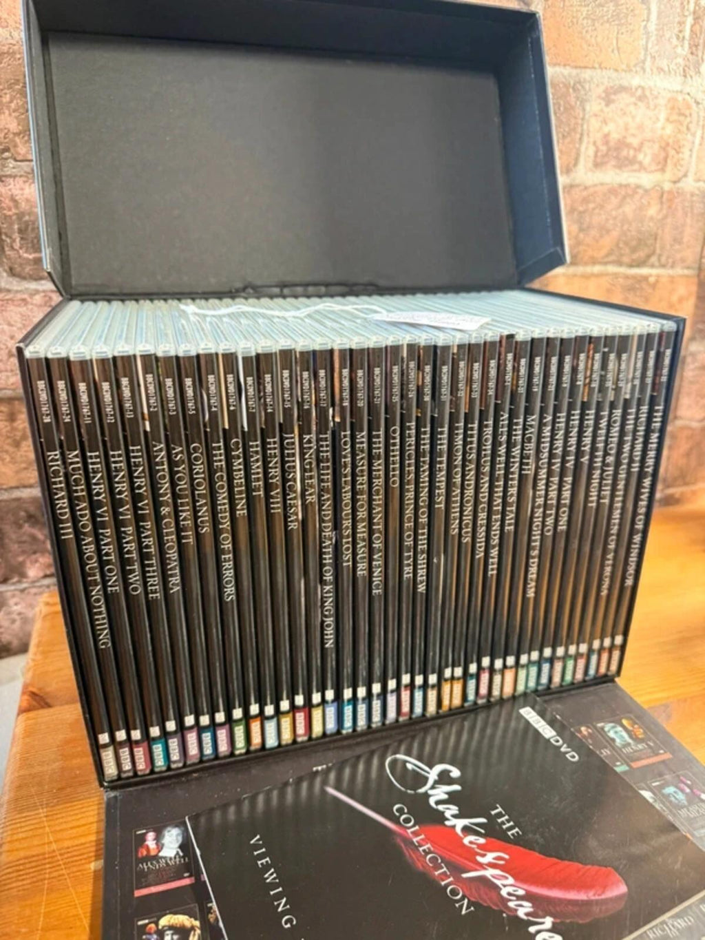 Shakespeare Collection DVD x 37 Boxset