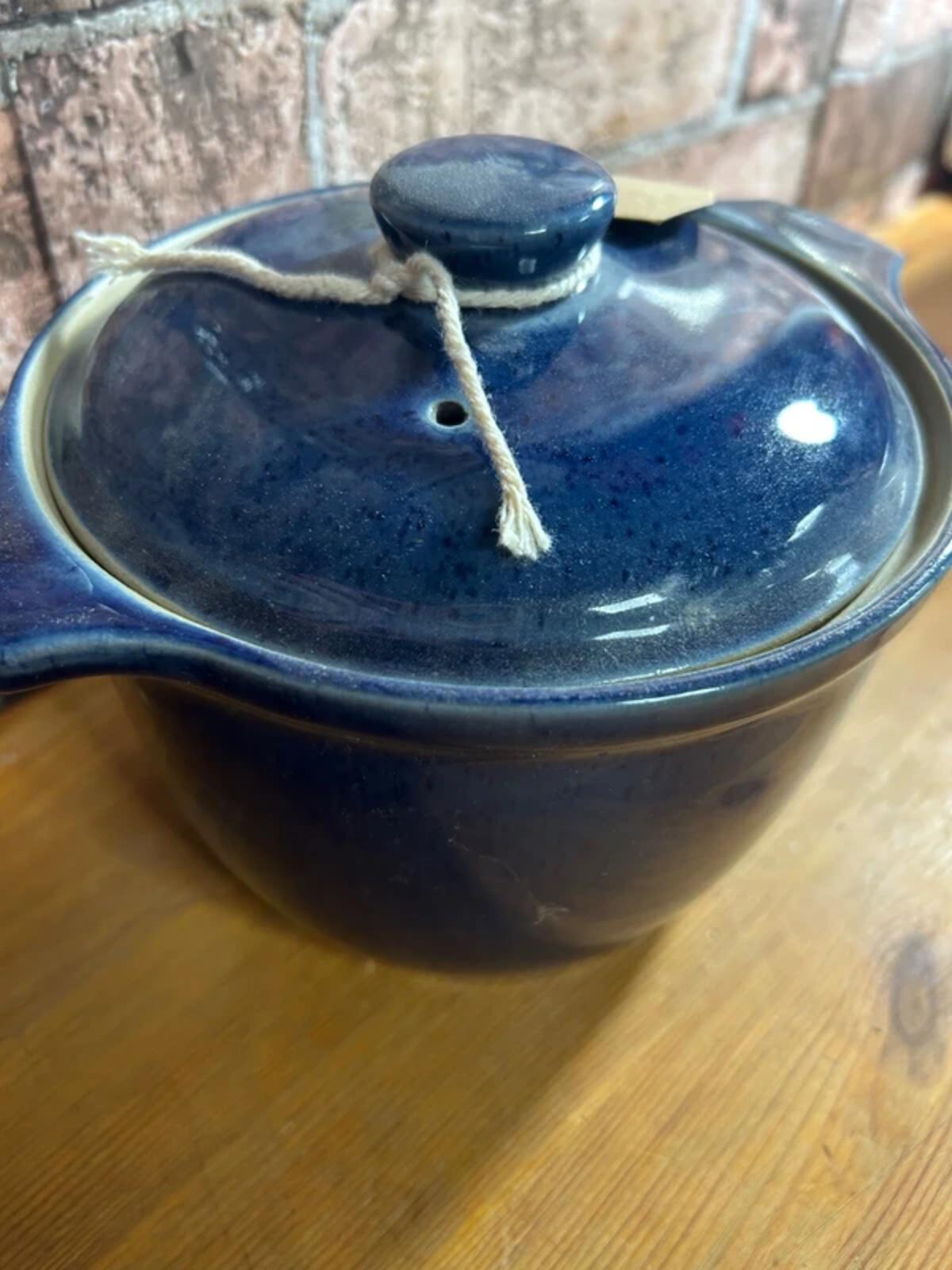 Denby Blue Cooking Dish with Lid