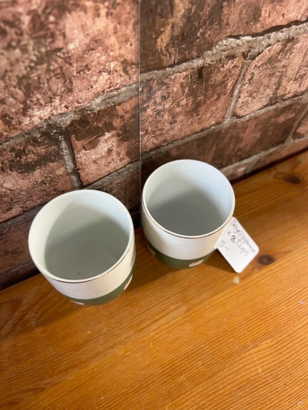 Seyei Japanese Cups x 2 Cups