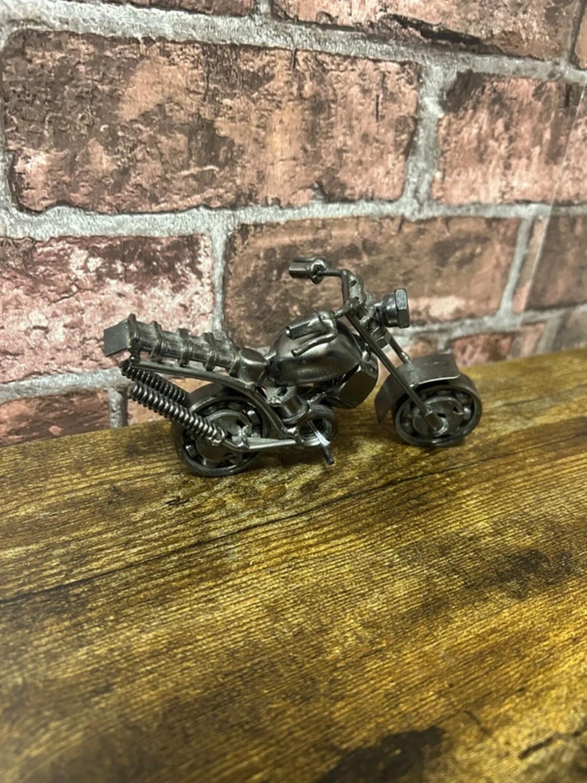 Bits & Bobs Metal Motorcycle Ornament