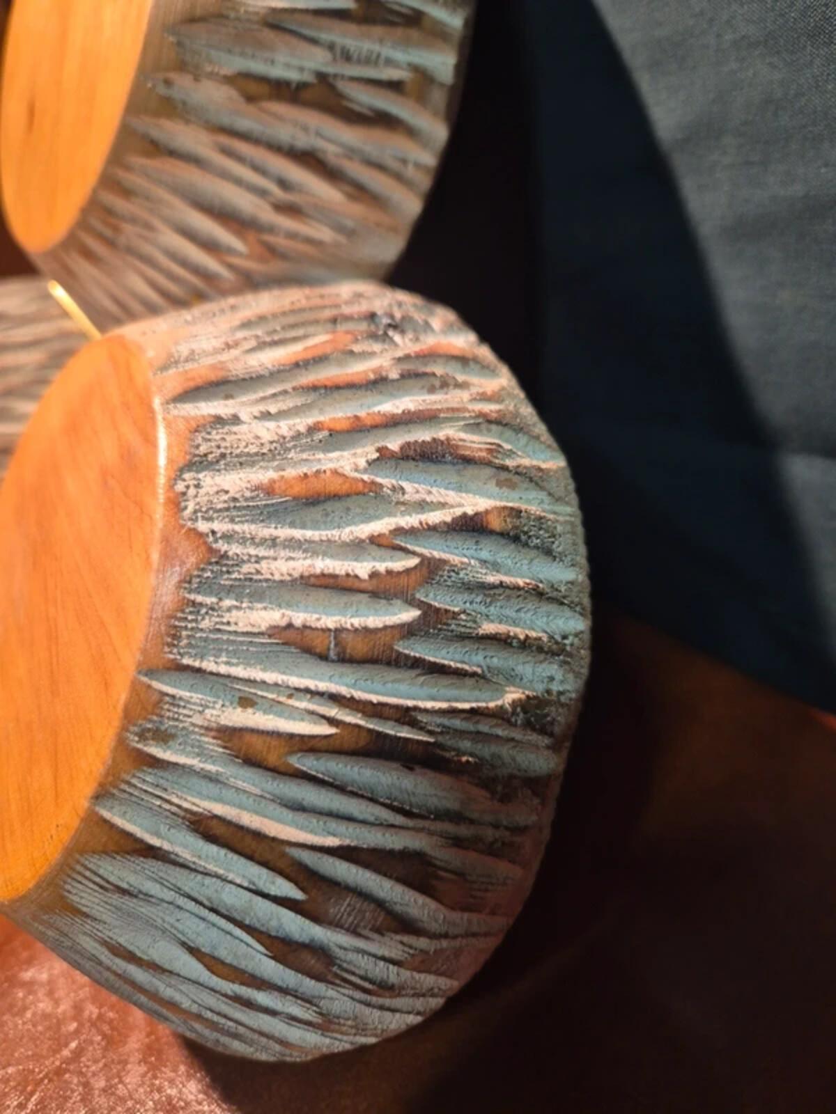 Aldo Tura trio bowl 1970's Macabo Cusano
