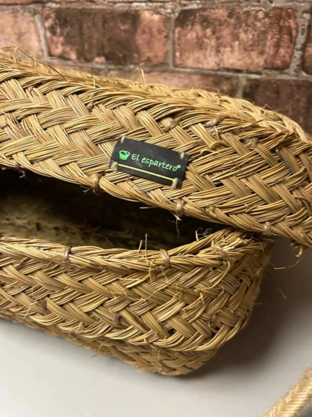 Spanish Wicker Basket with Lid