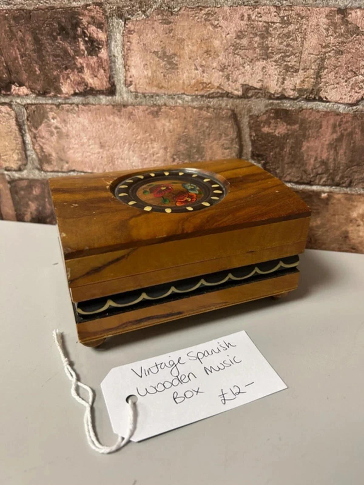 Vintage Spanish Music Box