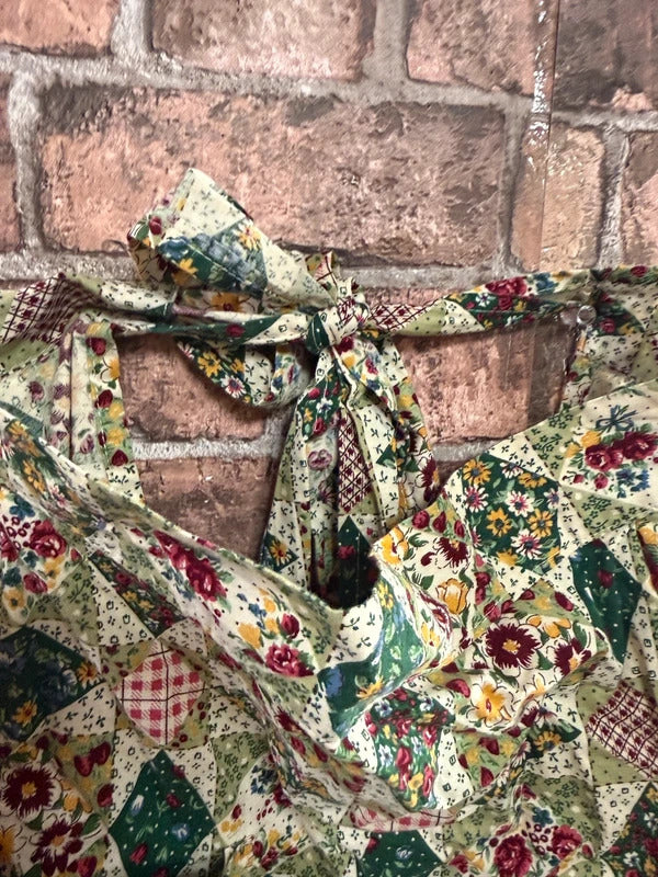 Vintage Floral Apron
