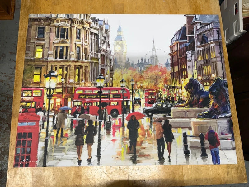 London Print on Canvas