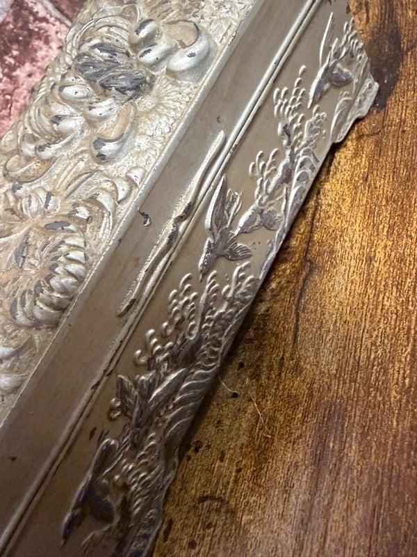 Antique Japanese Metal Jewellery Box
