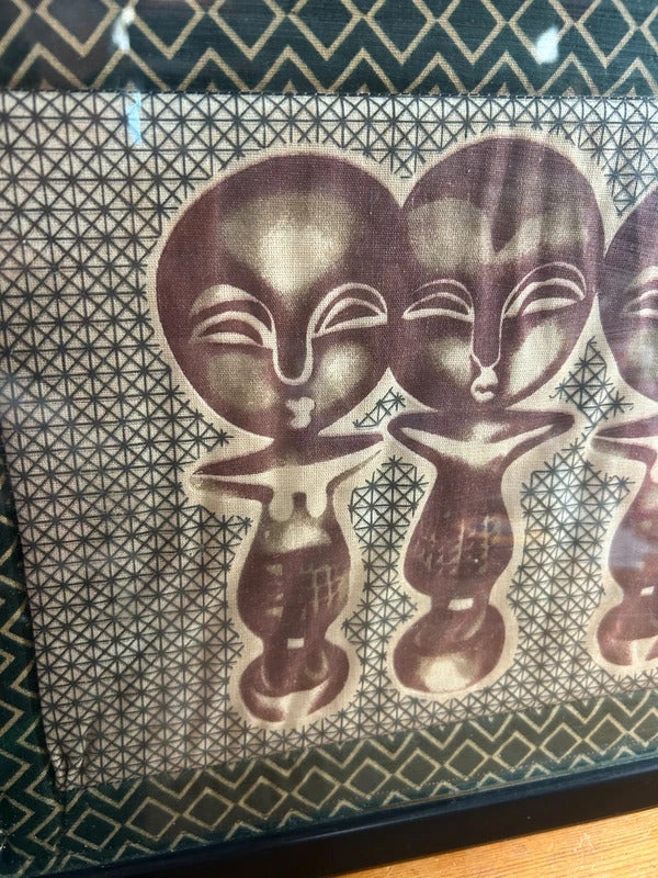 Framed Batik Artwork