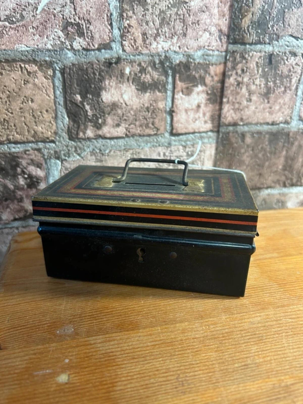 Vintage Metal Money Tin