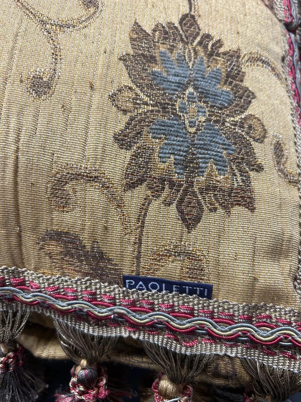 Pair of Riva Paoletti Lucerne Duck Feather Cushions