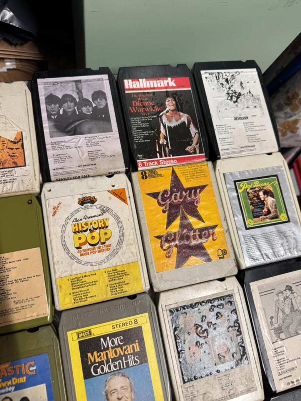 Large Bundle of Vintage 8 Track Tapes x 49 Tapes