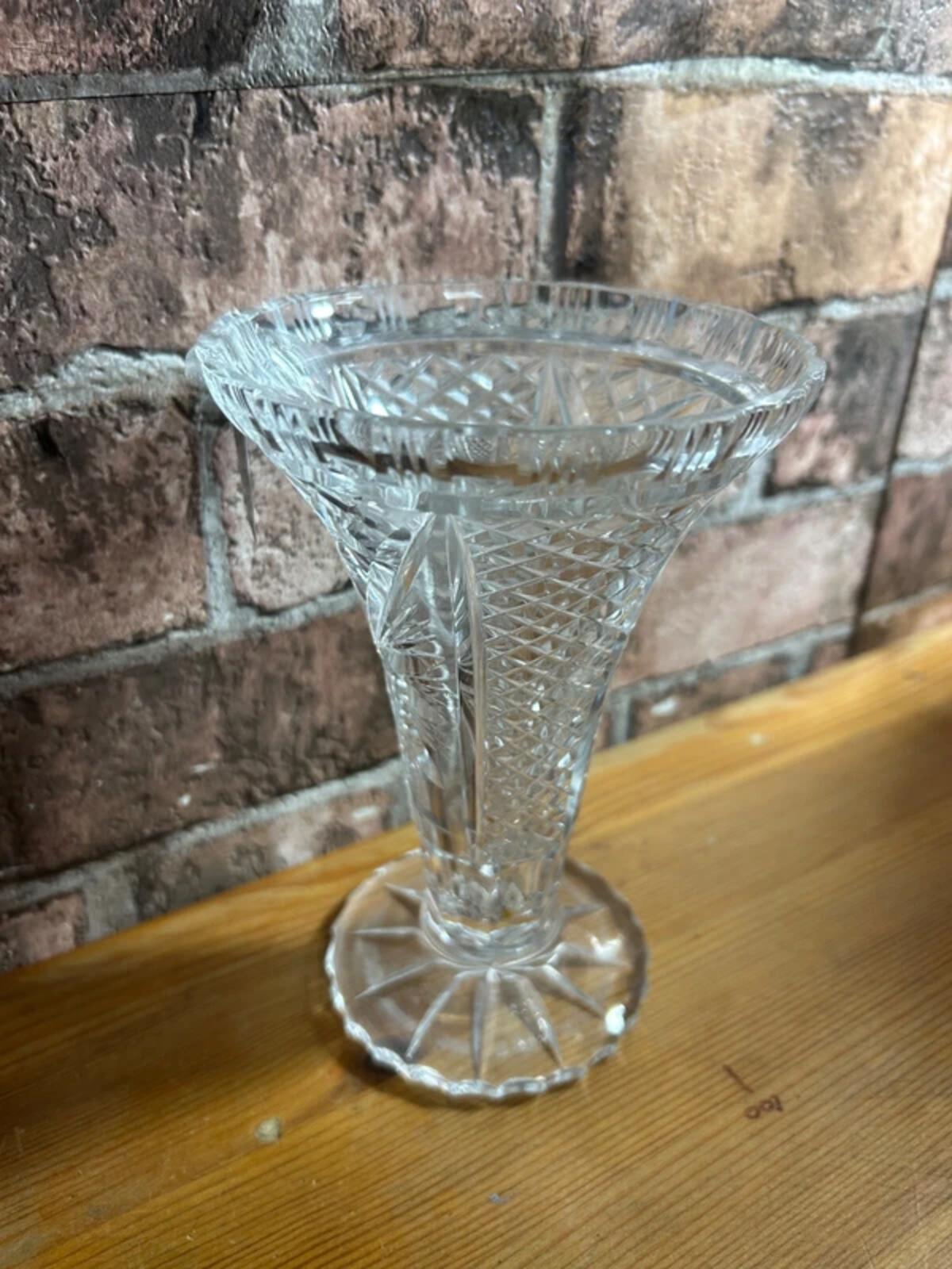 Crystal Vintage Vase