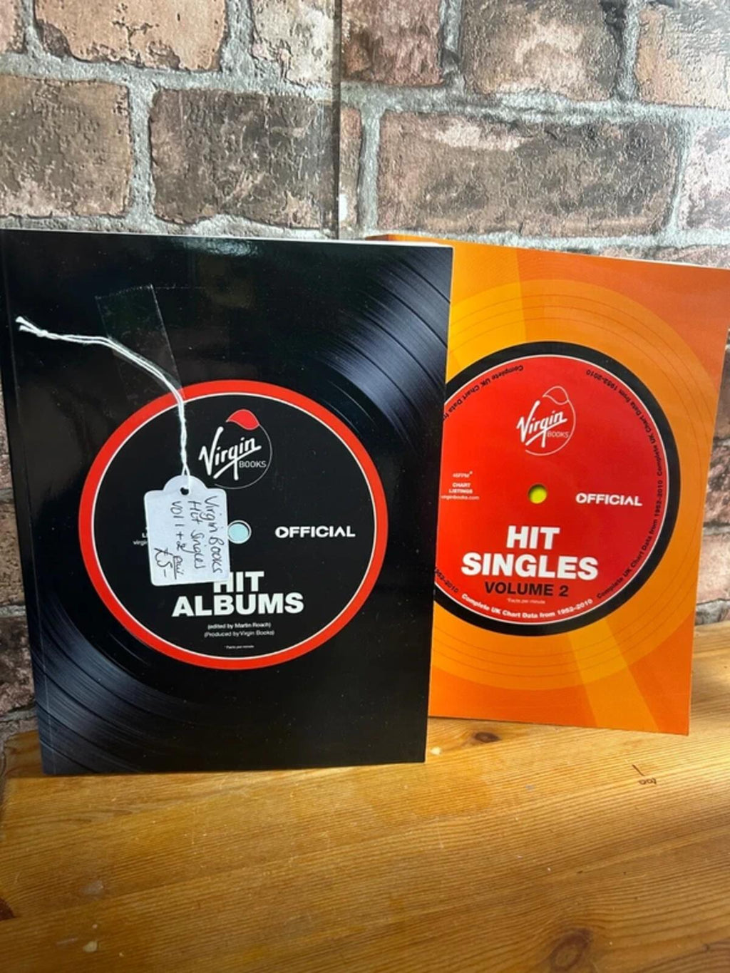 Virgin Hit Singles Vol 1 & 2 Books