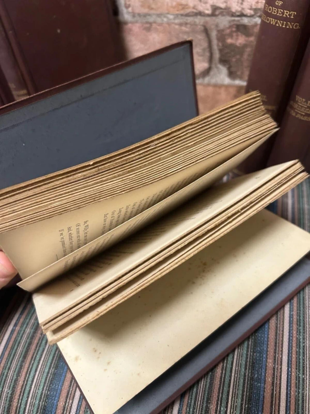 The Poetical Works of Robert Browning Antique Books - Vol 1-5
