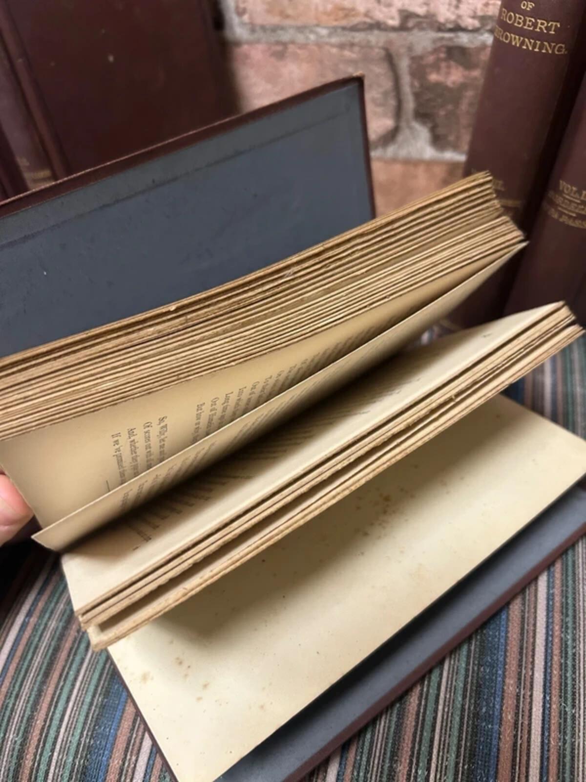 The Poetical Works of Robert Browning Antique Books - Vol 1-5