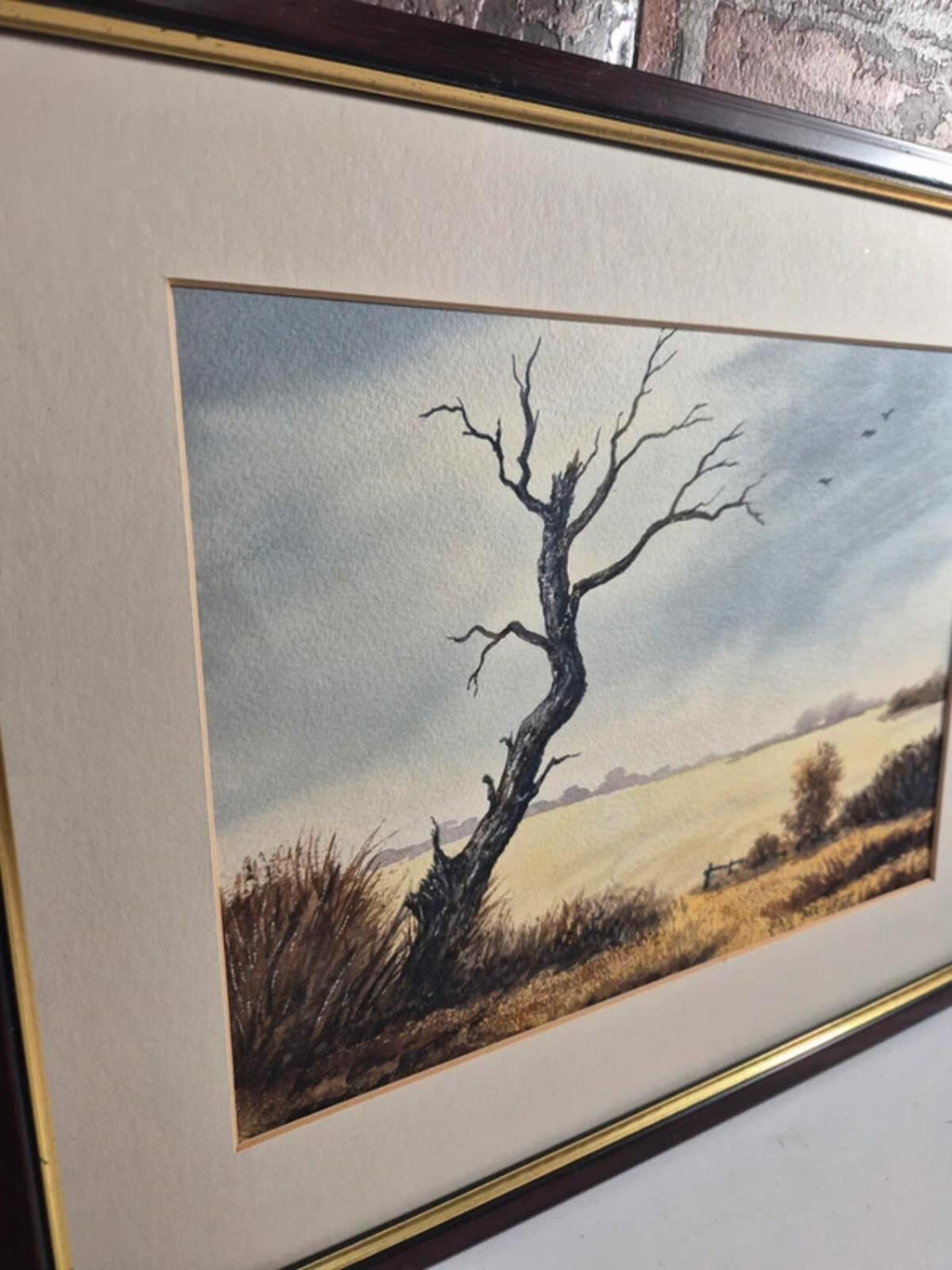 Eric Bartlett Vintage framed watercolour - no glass