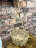 Hanging Wicker Basket