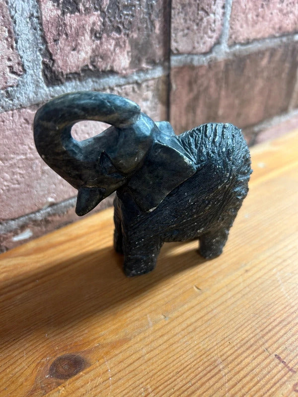 Alabaster Elephant Ornament