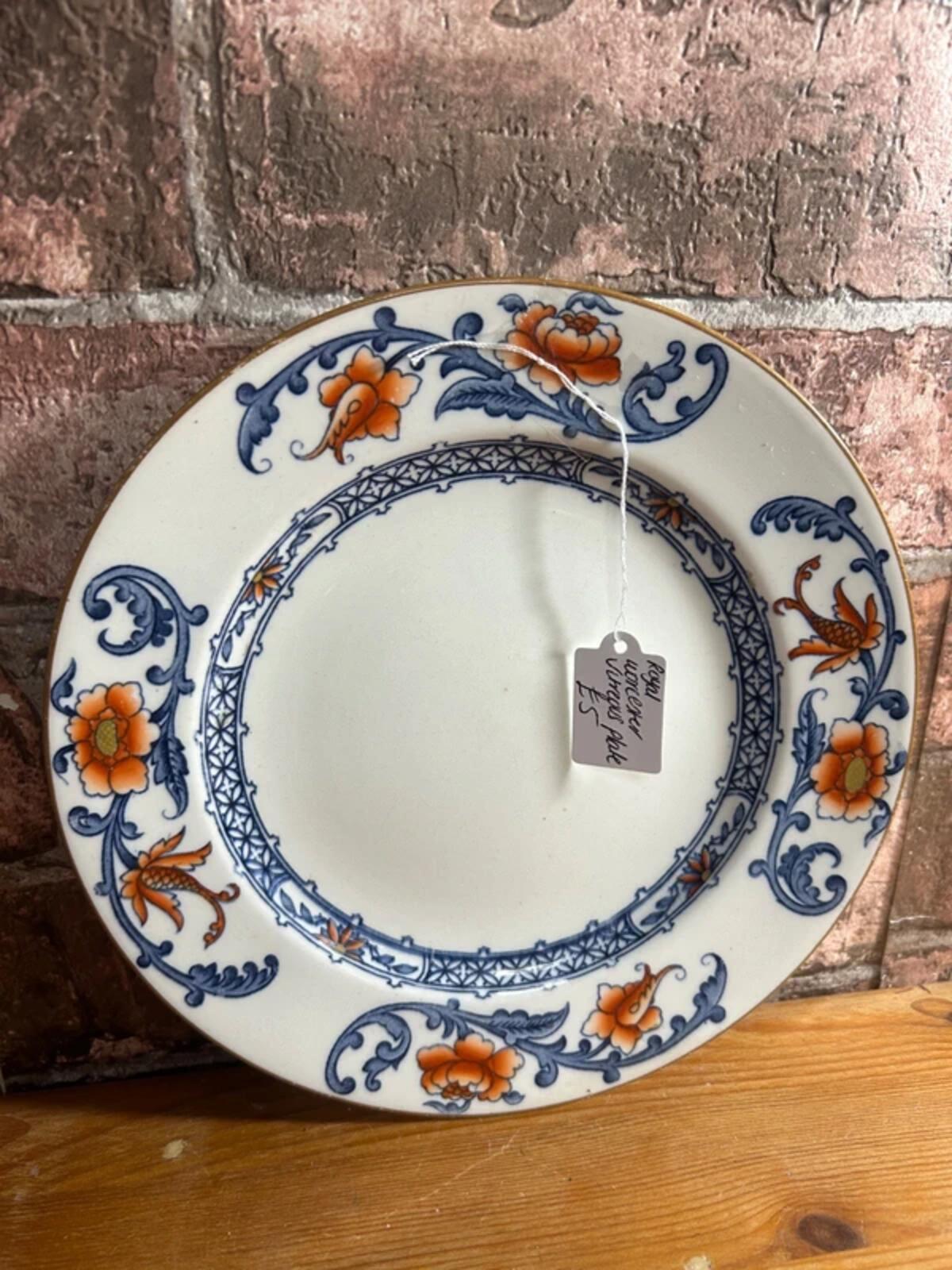 Royal Worcester Vitreous Plate