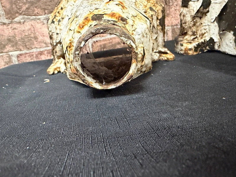 Cast Iron Hopperhead Planters