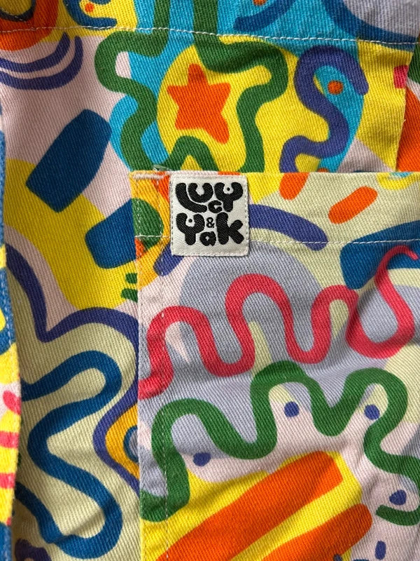 Lucy and Yak Artist Dungarees - Size 16
