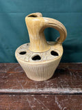 Vintage Ceramic Swirl Vase