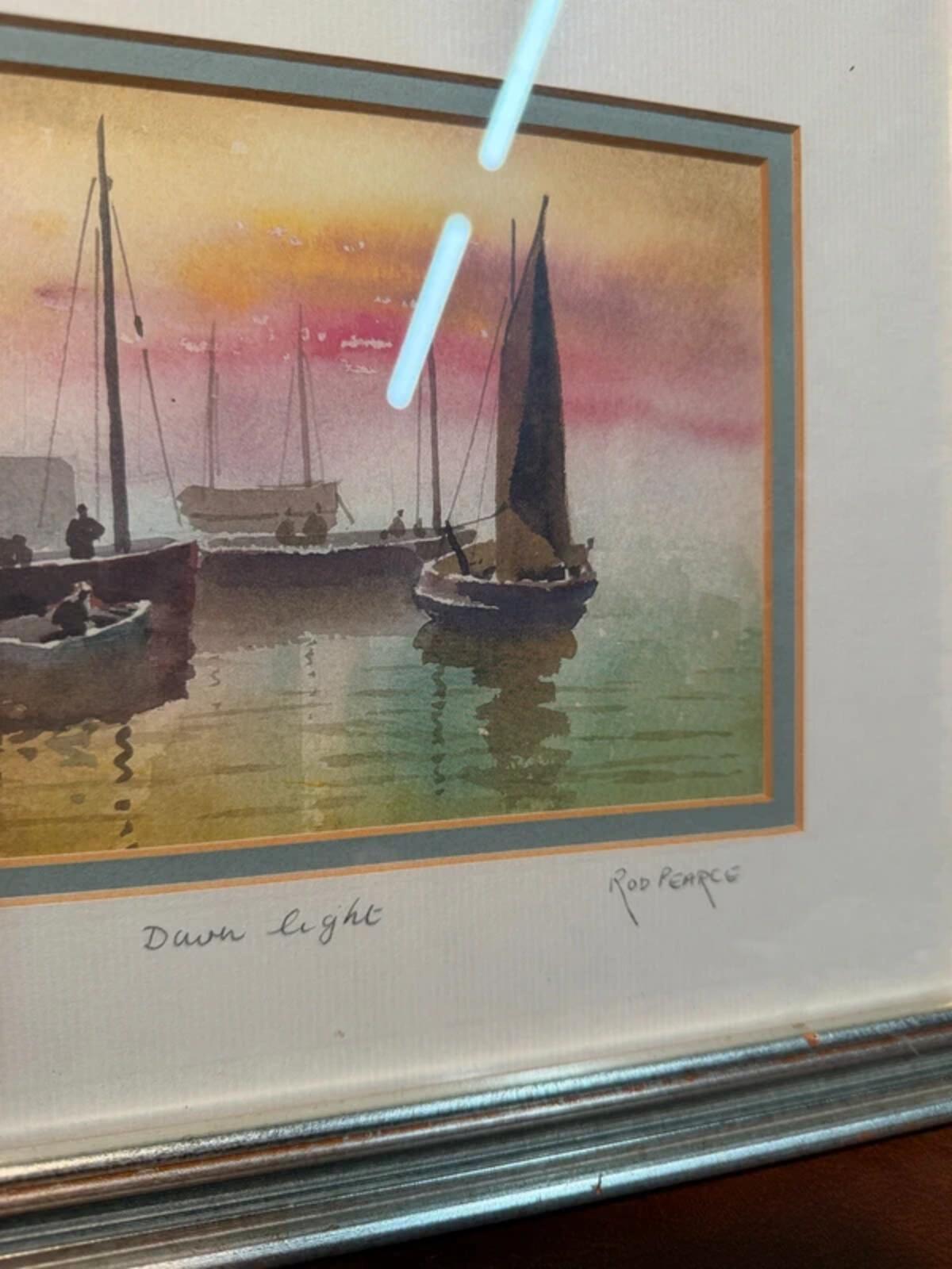 Rod Pearce "Dawn Light" Signed and Framed Print - 1/5