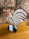 Vintage Wooden Rooster