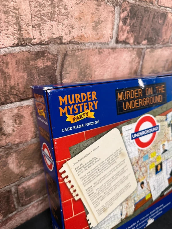 Murder on The Underground Mystery Puzzle