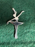 Silver Ballerina 925 Hallmarked Pendant