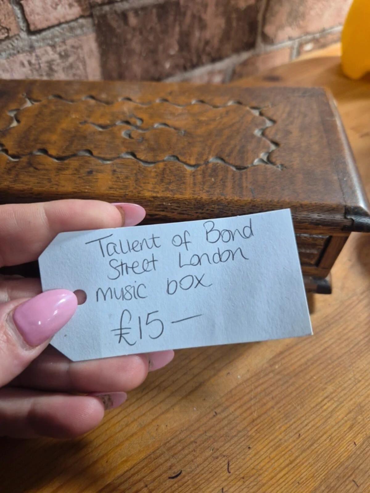 Tallent of London Music box