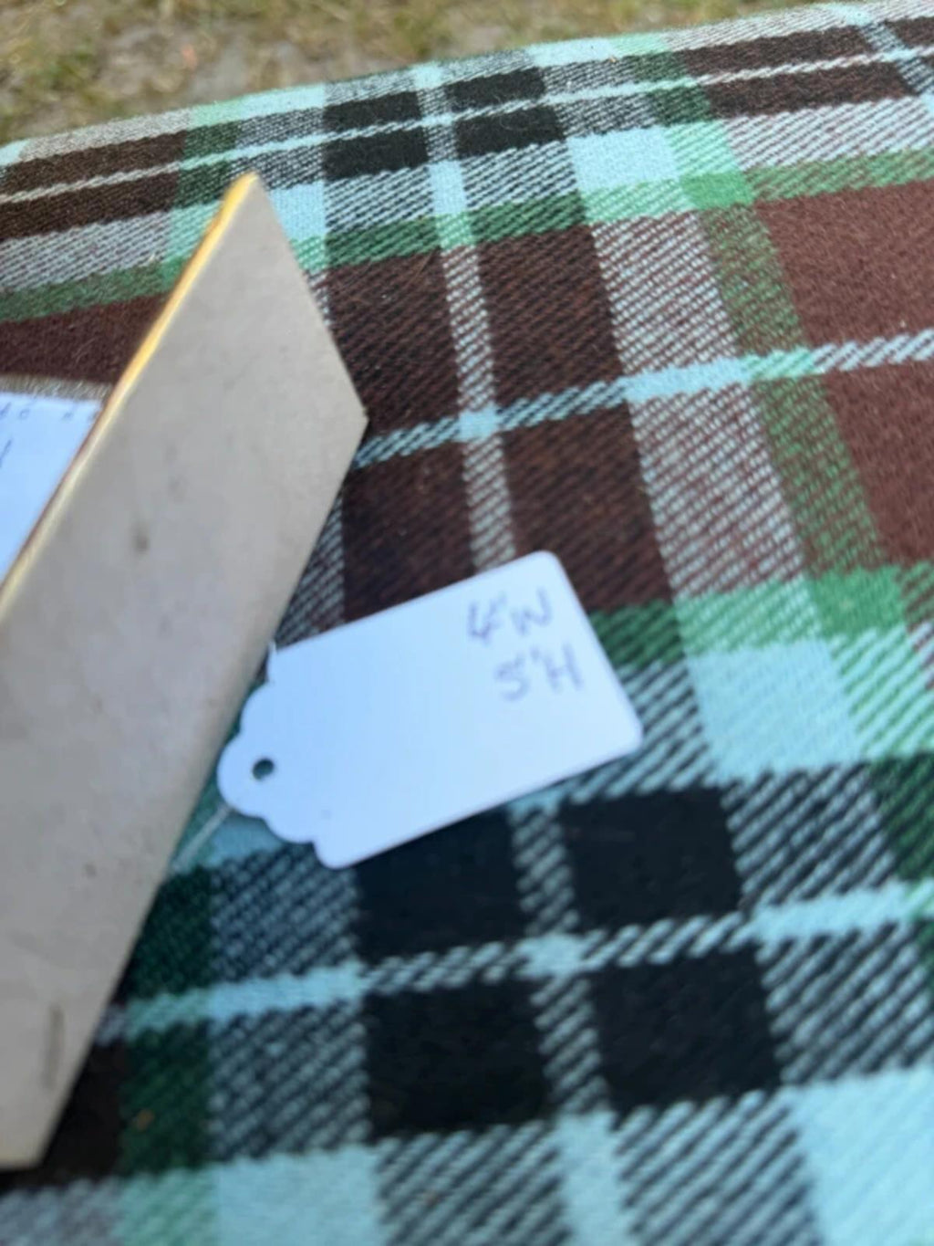 Solid Oak Cube Doorstop