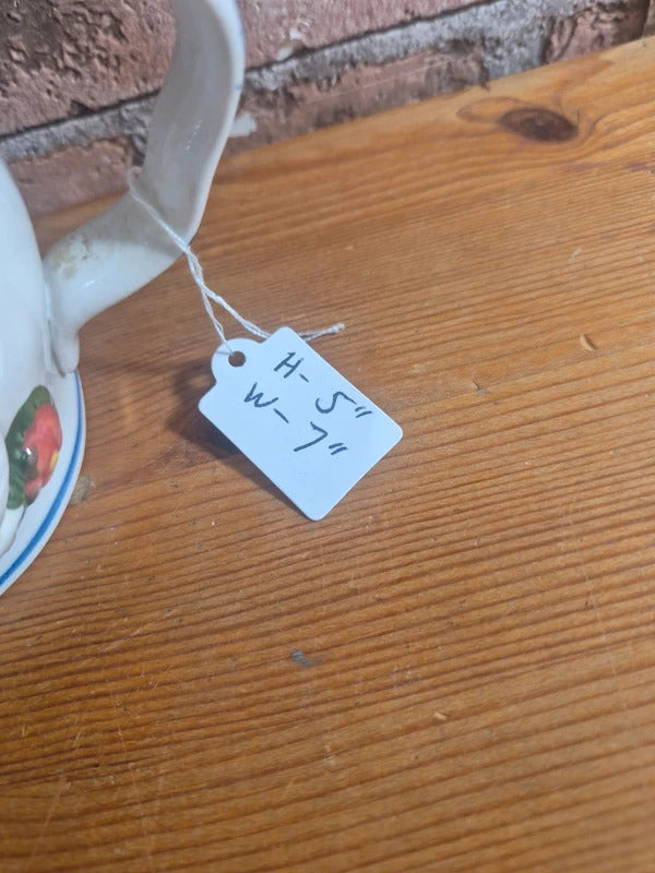 Vintage farmhouse teapot