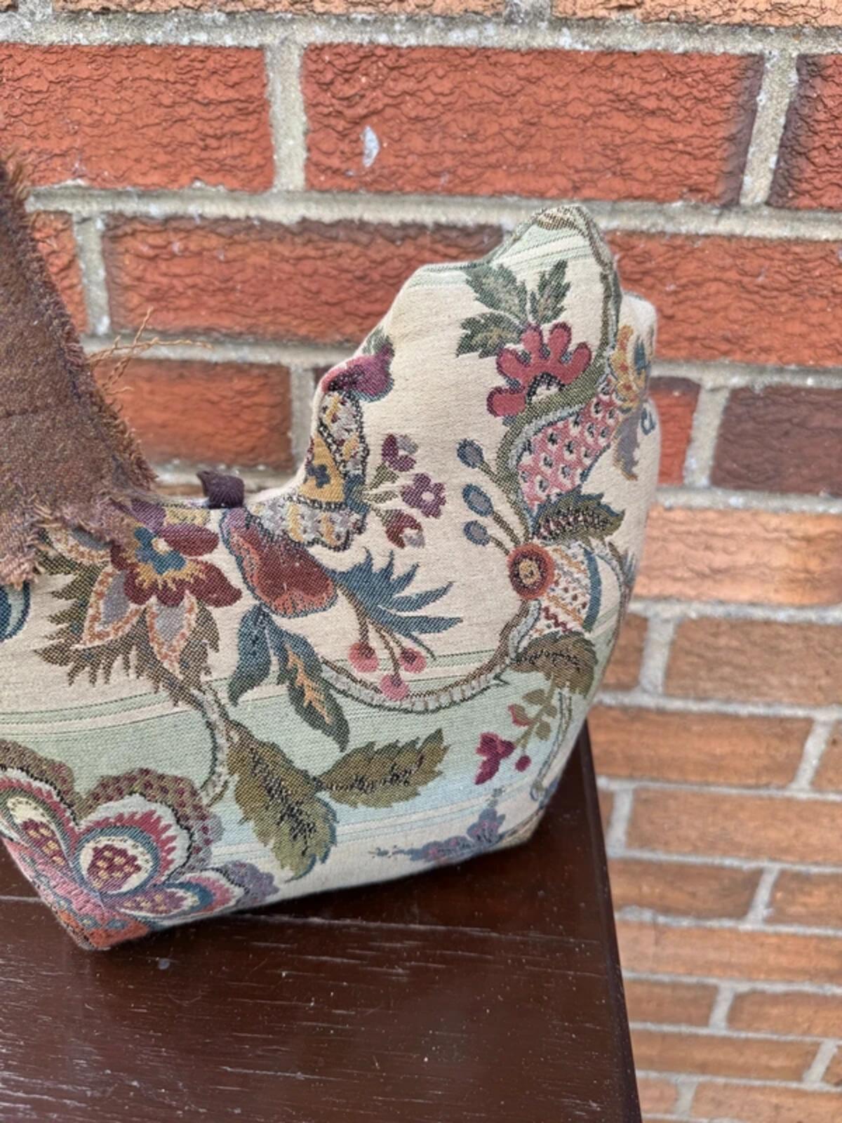 Tapestry Chicken Doorstop