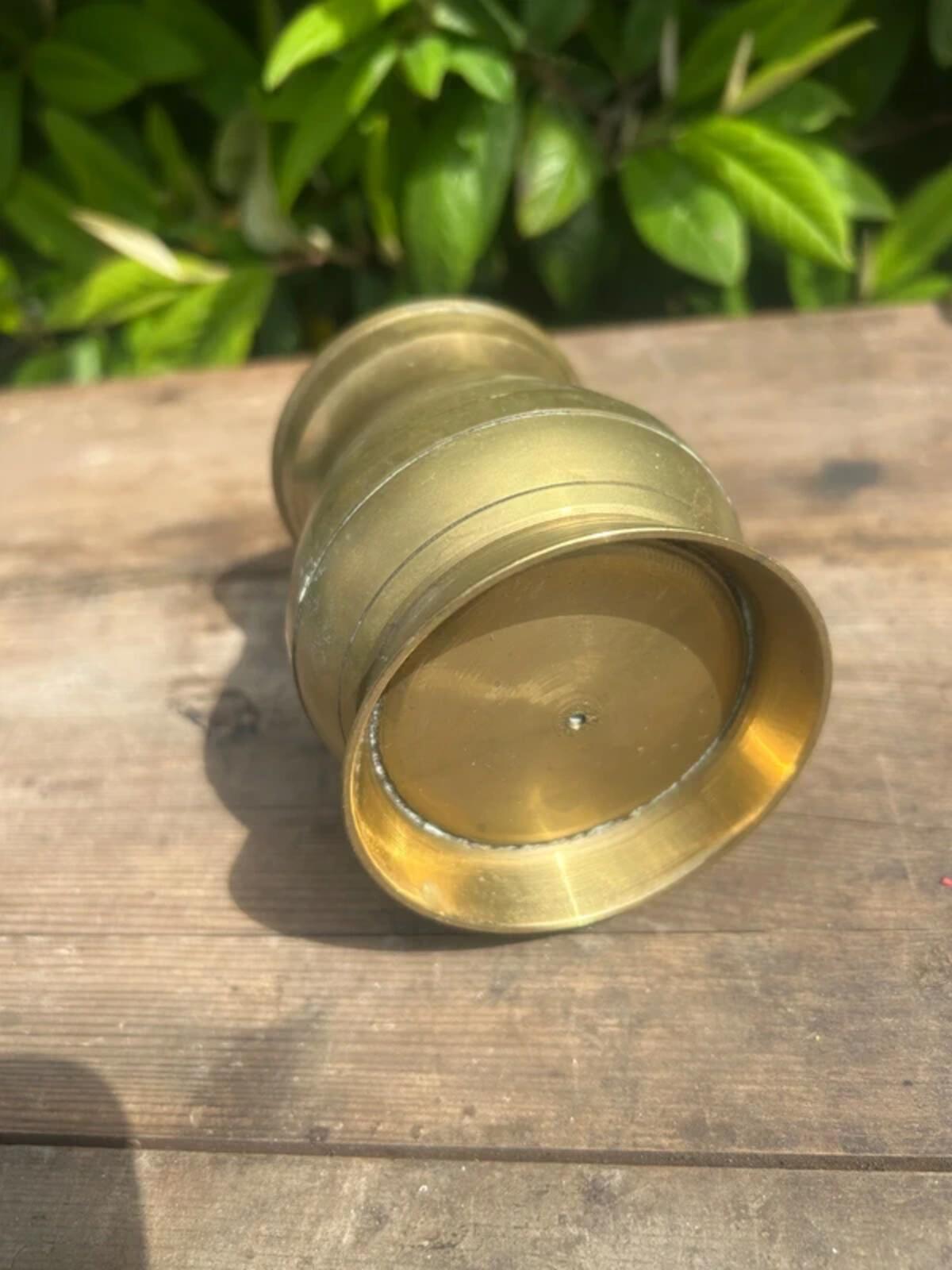 Vintage Brass Tankard