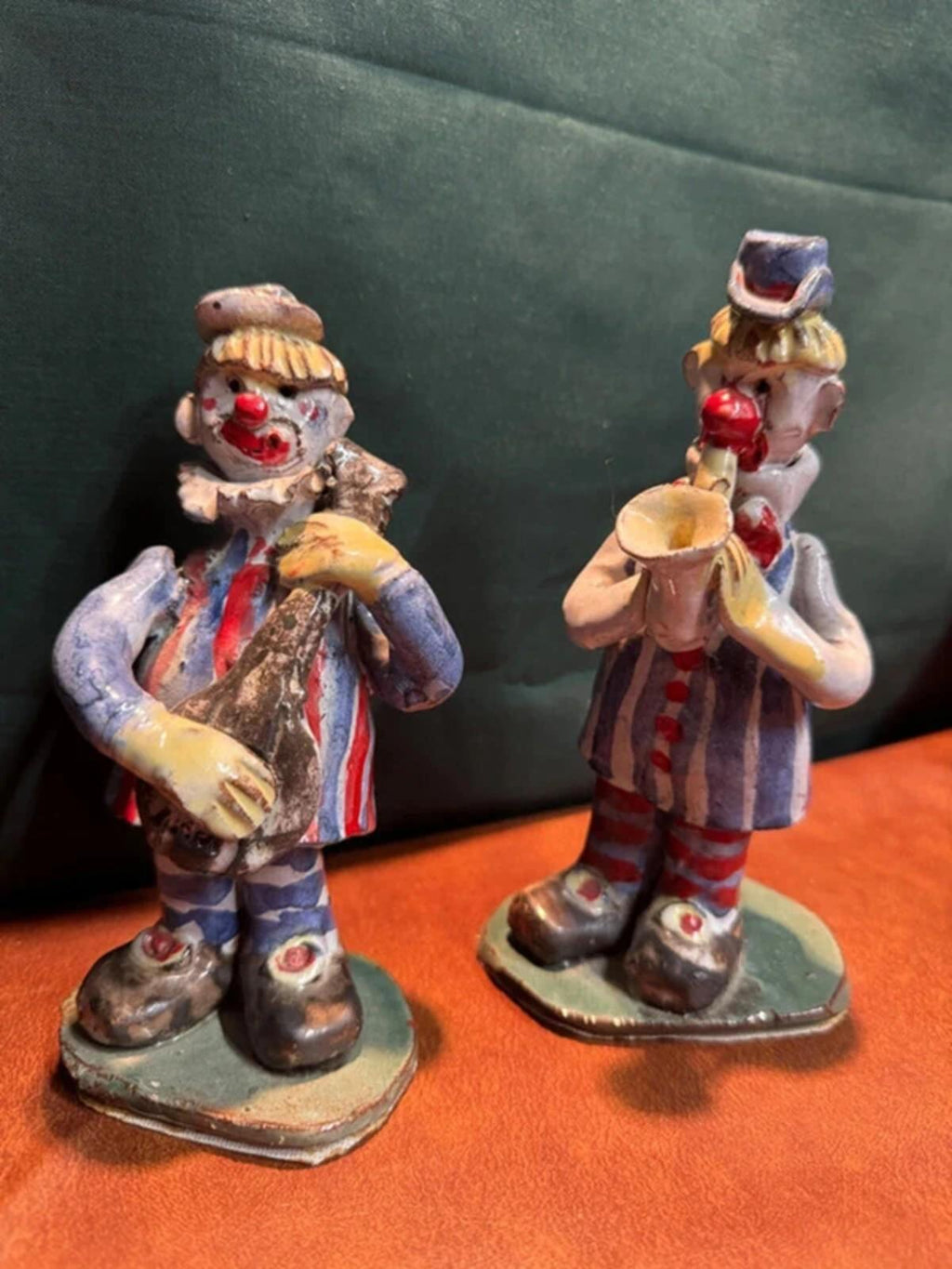 Marie Whitby Clown Figurines x 2