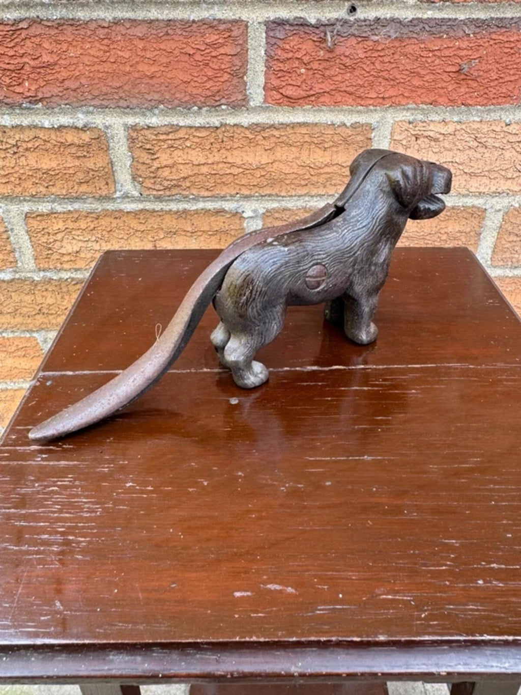 Victorian Cast Iron Dog Nutcracker