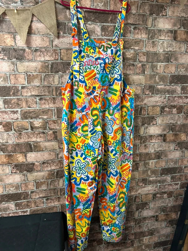 Lucy and Yak Artist Dungarees - Size 16