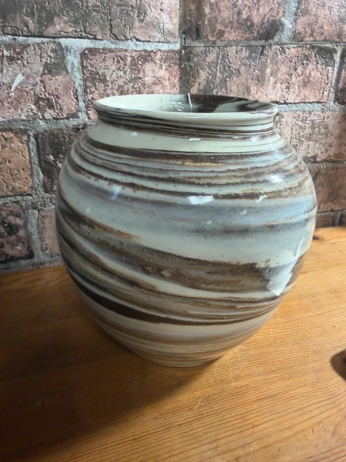 Vintage Alan Long Pottery Vase