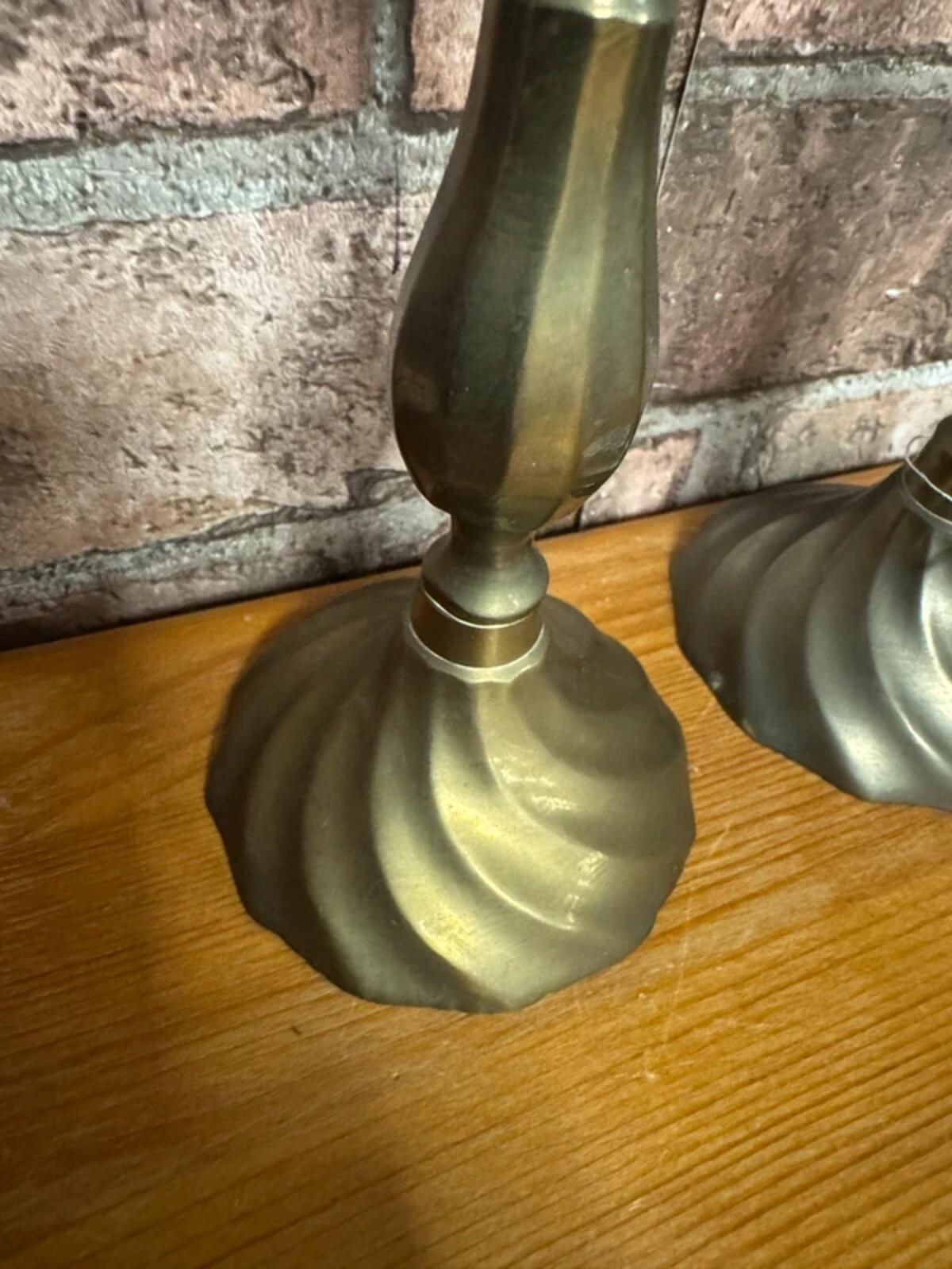 Vintage Brass Candlesticks