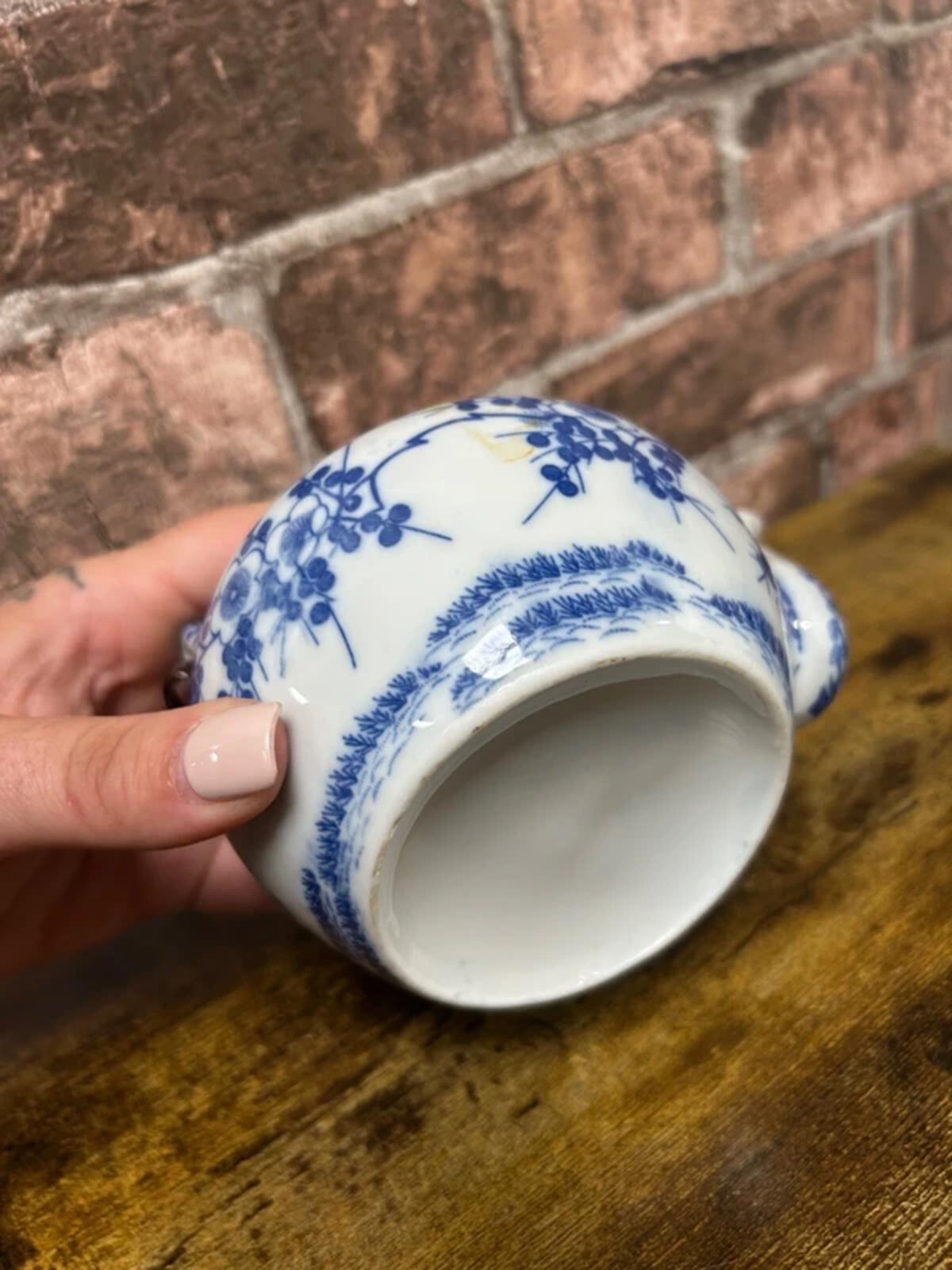 Chinese Blue and White Teapot