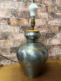 Antique Indian Metal with Brass Soldering Lamp