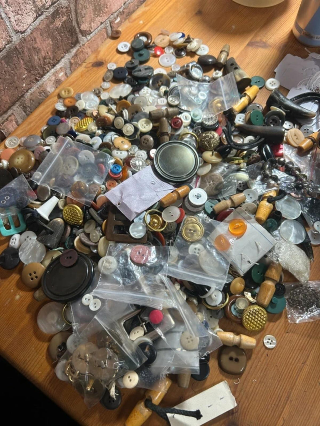 Large Bundle of Vintage Buttons