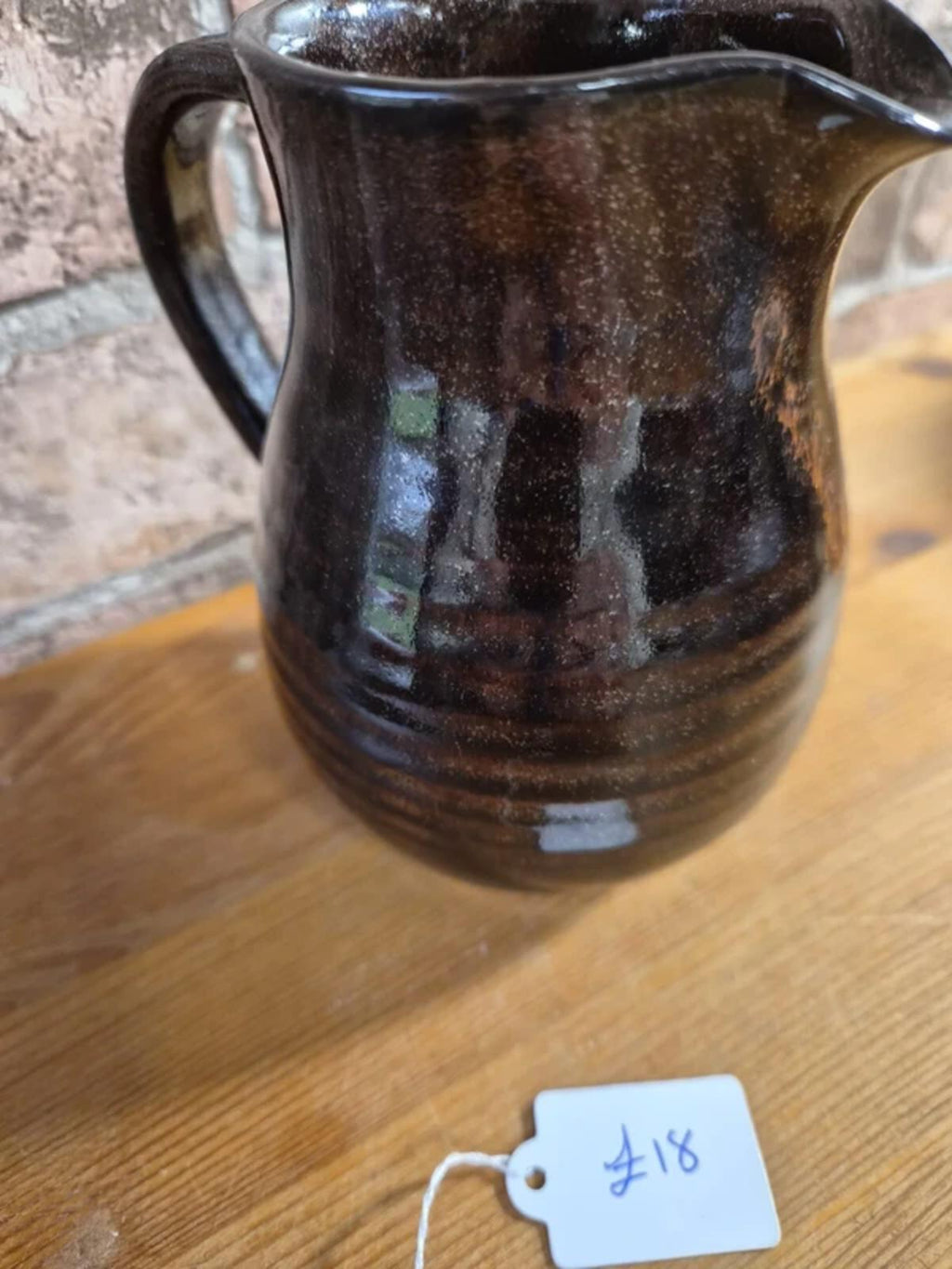 Hubert Peter Pottery Shop Jug