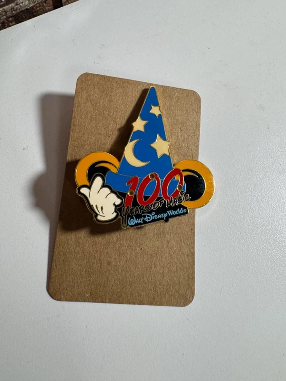 100 Years of Disney Magic Light Up Pin Badge