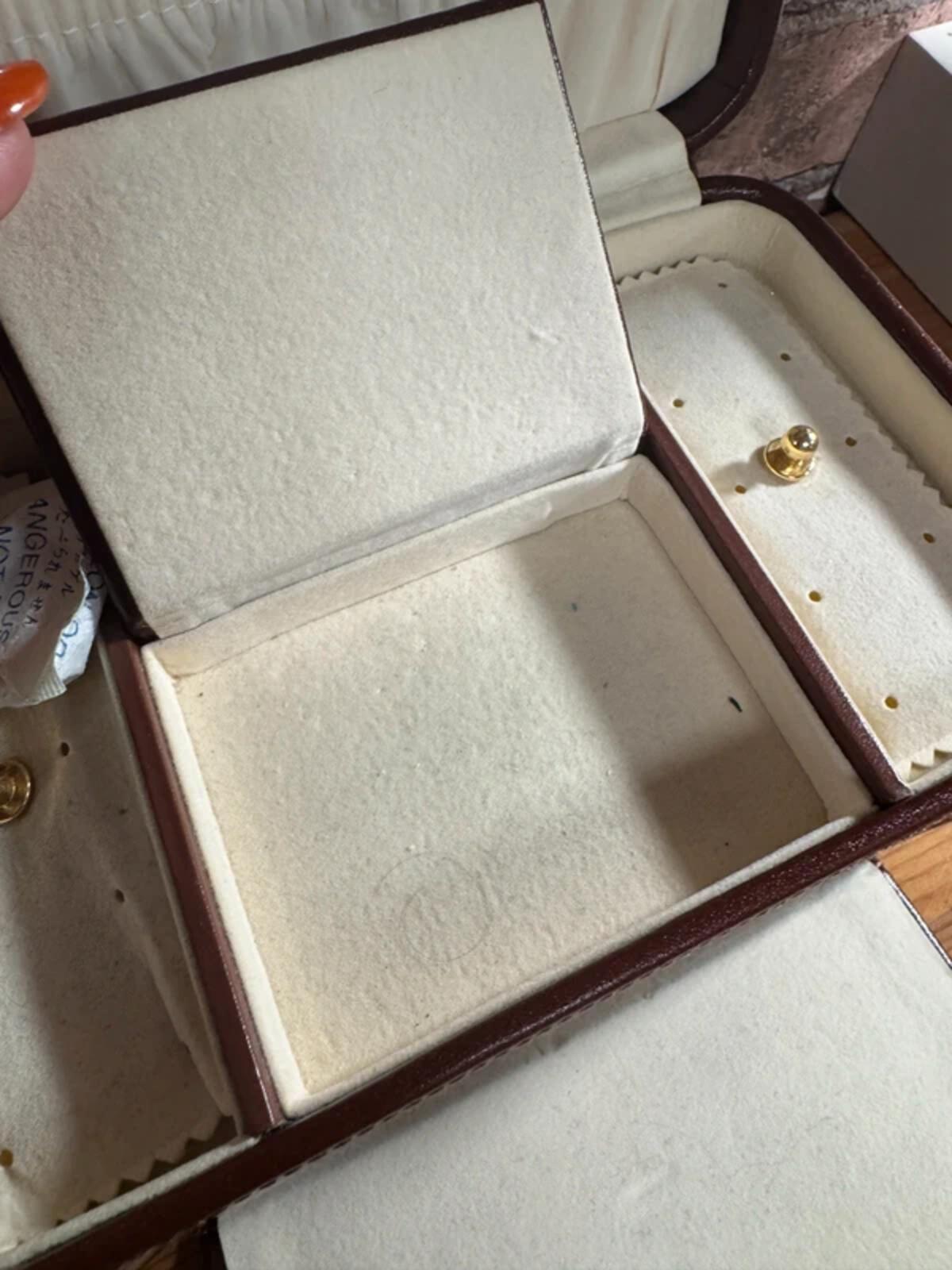 Vintage Dulwich Designs Brown Jewellery Box